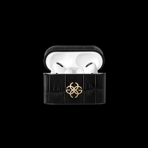 AirPods Pro Case - Leather - Black